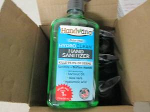 lot 235 image: HANDVANA HYDROCLEAN HANDSANITIZER 6...