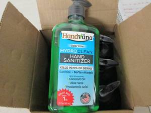 lot 237 image: HANDVANA HYDROCLEAN HANDSANITIZER 6...