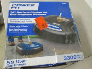 lot 250 image: power fit 14 inch surface cleaner f...