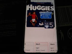 Huggies Overnites Nighttime Diapers...
