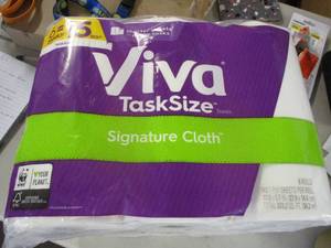 6 Viva Family Size Paper Towel Roll...