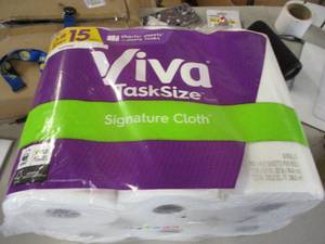 6 Viva Family Size Paper Towel Roll...