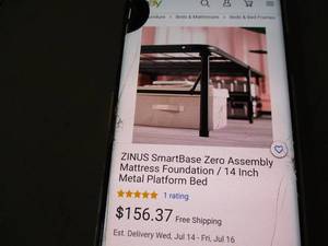 Zinus Smart Base Mattress Foundatio...