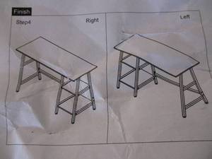 Foxe Mart Desk needs assembly...