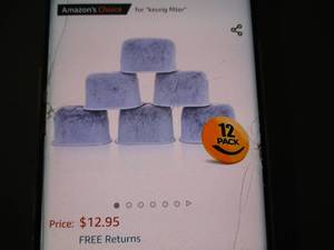 2 - 12 packs of K and J Water Filte...