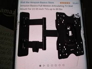 Amazon Basics Articulation TV Mount...