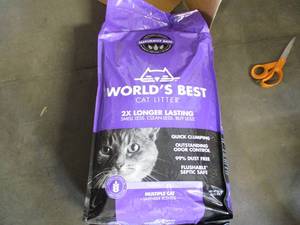 Worlds Best Cat Litter retail $53...
