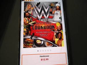 WWE  The Official Cookbook Hardcov...