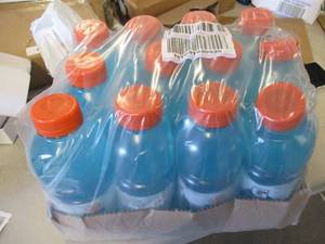 12 pack of Blue Gatorade Zero expi...
