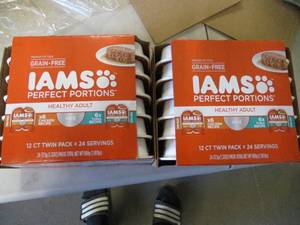 24 IAMS Health Adult Cat Food expi...