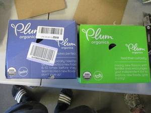 Plum Organics Baby Food, 2 boxes, 6...
