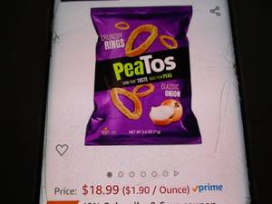 4 Bags of Peatos best by April 202...