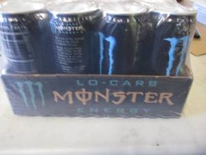 12 pack of Lo Carb Monster Energy D...