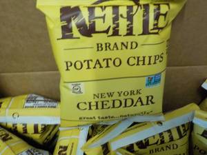 Case of Kettle Cheddar Potato Chips...
