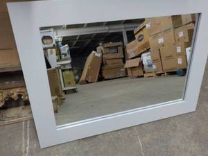 Wall Mirror 30 x 23 Dove Grey Frame...