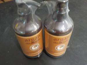 2 bottles Argan Diabella Shampoo an...