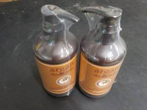 2 bottles Argan Diabella Shampoo an...