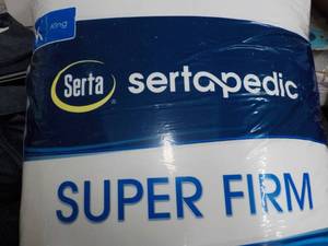 Serta King Size Super Firm Pillow...