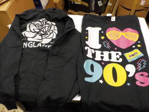 T-shirt and Hooded Sweatshirt size ...