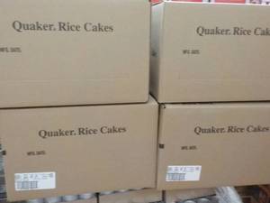 4 Boxes Quaker Rice Cakes...