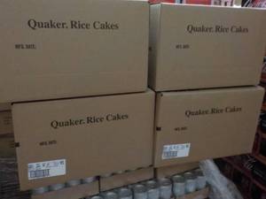 4 Boxes Quaker Rice Cakes...