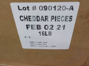 16 lb. Box Cheddar Pretzel Pieces...