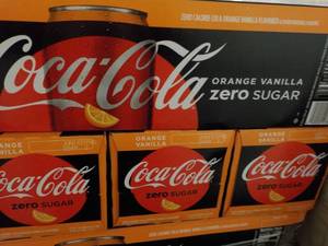 4 - 12 packs Coca Cola Orange Vanil...