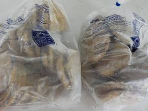 2 -5 lb. pkgs Frozen BBQ Seasoned P...