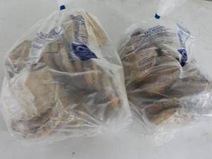 2 -5 lb. pkgs Frozen BBQ Seasoned P...