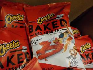 2 Cases 64 Bags each Cheetos Flamin...