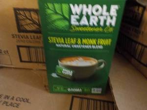 Case of 12 Boxes Whole Earth Stevia...