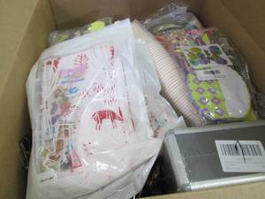 Box of Party Supplies...