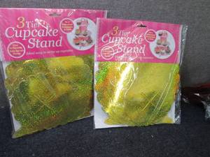2- 3 Tier Cupcake Stands...