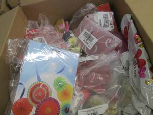 Box of Party Supplies...
