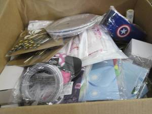 Box of Party Supplies...