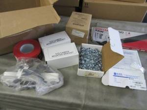 Box of Misc including 2 - 6V Batter...