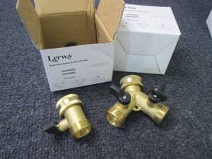 2 Sets Brass Splitter & Shut off Va...