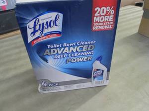 4 qts Lysol Advanced Toilet Bowl Cl...