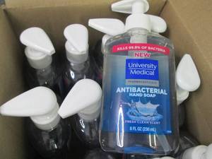 12- 8 oz Antibacterial Hand Soap...