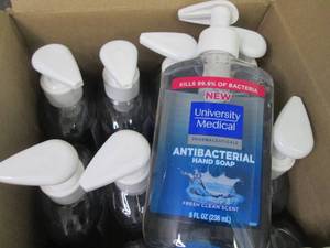 12- 8 oz Antibacterial Hand Soap...