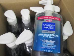 12- 8 oz Antibacterial Hand Soap...