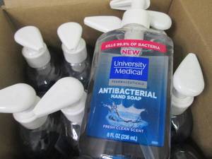 12- 8 oz Antibacterial Hand Soap...