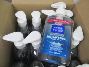 12- 8 oz Antibacterial Hand Soap...