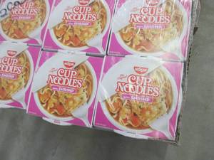 4- 6pks Cup Noodles w Shrimp past ...