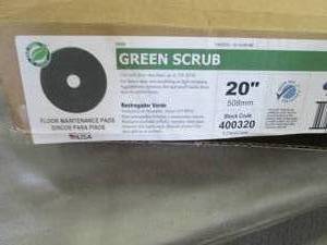 5- 20 inch Green Scrub Floor Mainte...