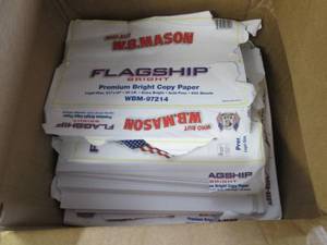 9 Open Ream 8.5x14 inch Copy Paper...