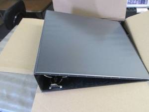 6 Avery D-Ring Black Binders...