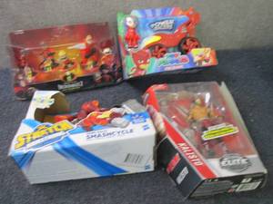 4 Assorted Toys...