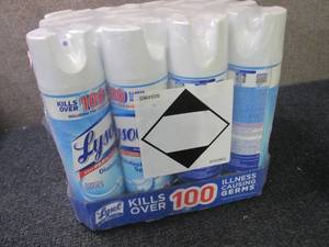 12- 19 oz Lysol Spray...