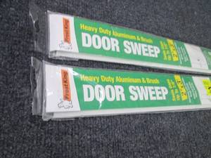 2- 2 x3 Frost King Door Sweeps...